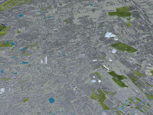 central park manhattan city new york 7km 3D Model