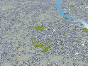 central park manhattan city new york 7km 3D Model