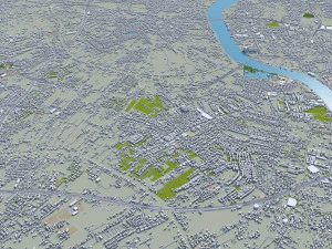 central park manhattan city new york 7km 3D Model