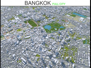 central park manhattan city new york 7km 3D Model