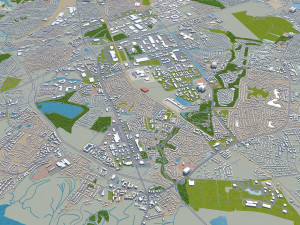 chesapeake city virginia usa 60km Modello 3D