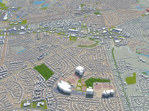 chesapeake city virginia usa 60km Modello 3D