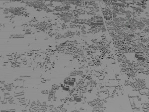 chikugo city fukuoka japan 20km Model 3D