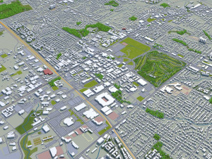 college station city texas usa 30km Modelo 3D