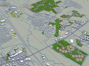 college station city texas usa 30km Modelo 3D