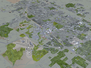 college station city texas usa 30km Modelo 3D