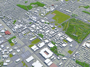 college station city texas usa 30km Modelo 3D