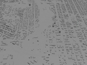 colorado springs co city usa 60km 3D-Modell