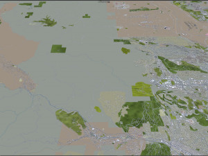 colorado springs co city usa 60km 3D-Modell