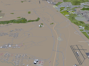 colorado springs co city usa 60km 3D-Modell