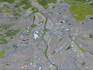 concord city california usa 20km 3Dモデル