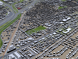 concord city california usa 20km 3Dモデル