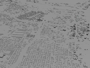corpus christi city texas usa 80km 3D Model