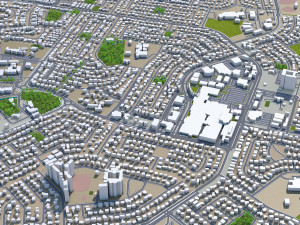 darwin city australia 20km 3D Model