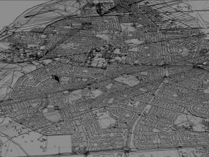 darwin city australia 20km 3D Model