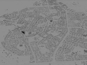 darwin city australia 20km 3D Model