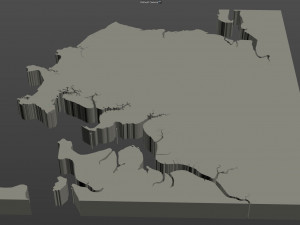 darwin city australia 20km 3D Model