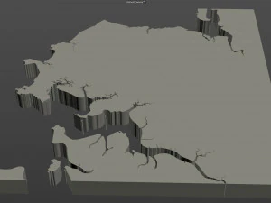 darwin city australia 20km 3D Model