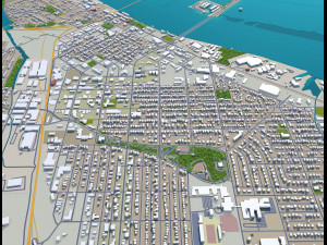decatur city alabama usa 30km Modelo 3D