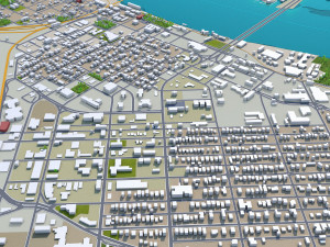 decatur city alabama usa 30km Modelo 3D