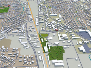 decatur city alabama usa 30km Modelo 3D
