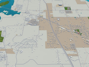 decatur city alabama usa 30km Modelo 3D