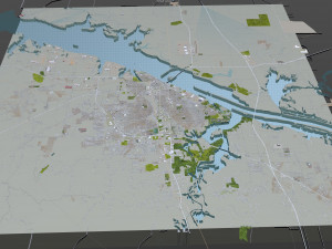 decatur city alabama usa 30km Modelo 3D