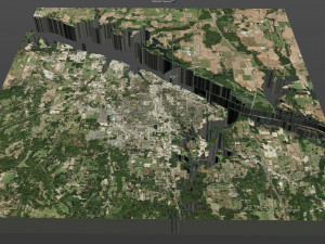 decatur city alabama usa 30km Modelo 3D