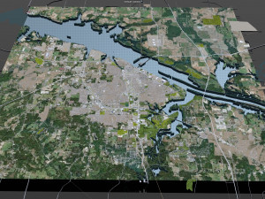 decatur city alabama usa 30km Modelo 3D