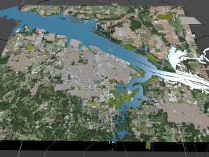 decatur city alabama usa 30km Modelo 3D
