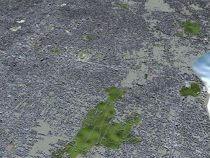 Denpasar city bali indonesia 30km Modelo 3D