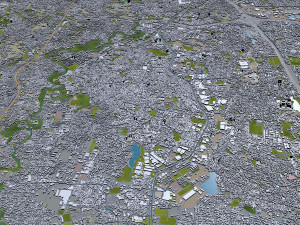 depok city indonesia 30km Modelo 3D