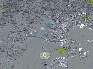 depok city indonesia 30km Modelo 3D