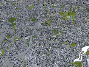 depok city indonesia 30km Modelo 3D
