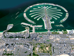 Dubai city united arab emirates 80km Modello 3D