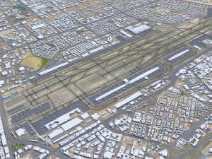 Dubai city united arab emirates 80km Modello 3D