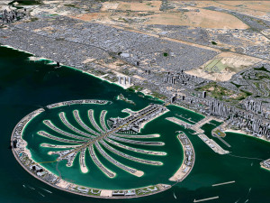 Dubai city united arab emirates 80km Modello 3D