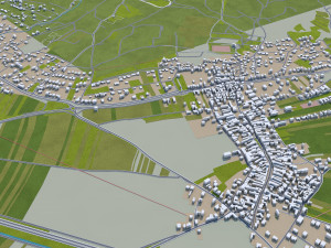 eisenstadt city austria 15km Modello 3D