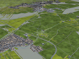 eisenstadt city austria 15km Modello 3D