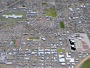 fairfield city california usa 35km Modello 3D