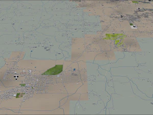 cidade de fayetteville springdale rogers arkansas eua 80 km Modelo 3D