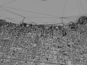 Fortaleza city brazil 30km Model 3D