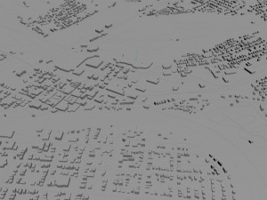 frankfort city kentucky usa 20km 3D Model