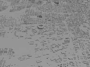 gainesville city florida usa 30km Modelo 3D