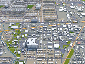 garland city texas usa 30km Modelo 3D