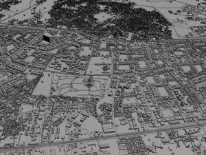 ghaziabad city india 40km 3D Model