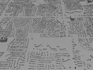 gilbert city arizona usa 40km 3D Модель