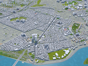 goyang city south korea 40km Model 3D