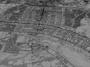 goyang city south korea 40km Model 3D
