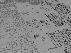 halifax city nova scotia canada 50km Model 3D